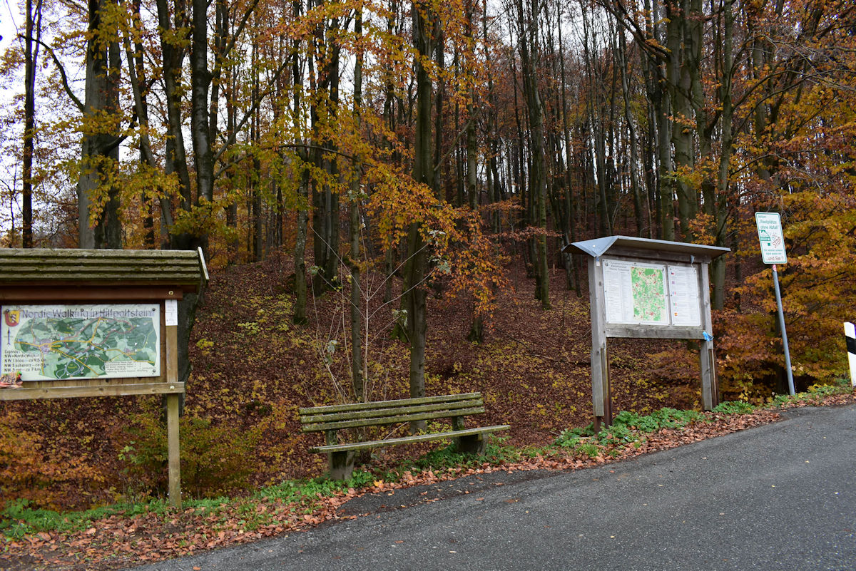 Wanderweg Hiltpoltstein zur Silberecke und zum Leidstein 